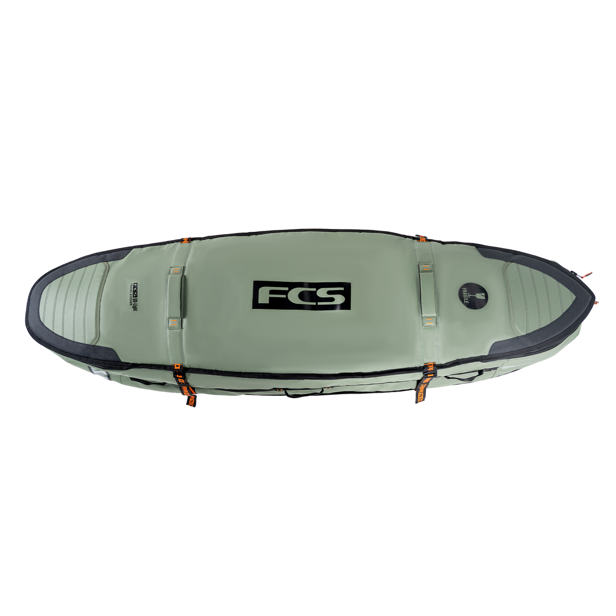 FCS Travel 3 Shortboard/Fish Wheelie Cover