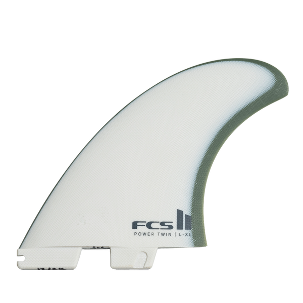 FCS II Power Twin + Stabiliser Fin Set - FCS Australia FCS II Power Twin + Stabiliser Fin Set - FCS Australia