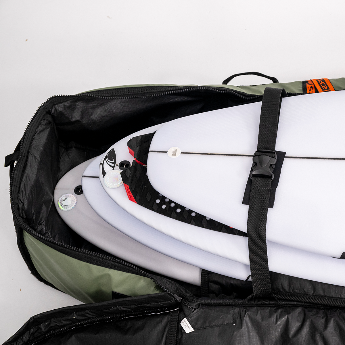 FCS Travel 3 Shortboard/Fish Wheelie Cover