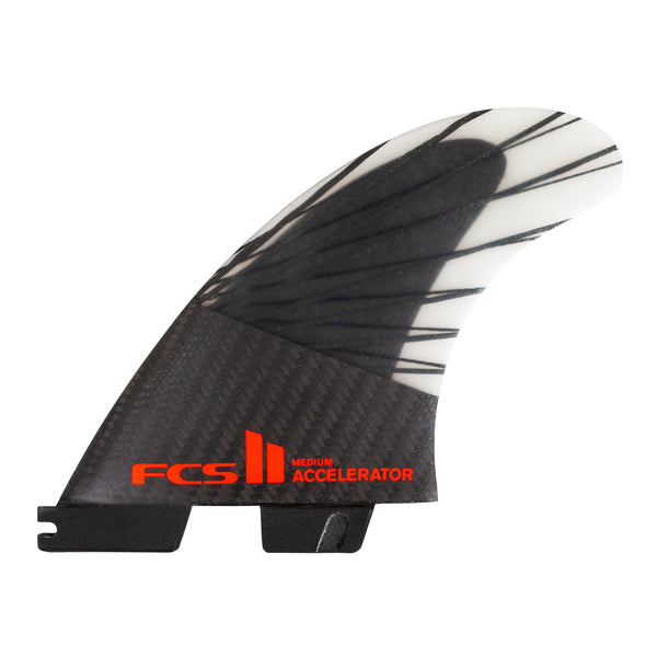 Replacement FCS II Accelerator PC Carbon Fins