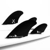 FCS II Rob Machado Seaside Quad Fin Set - Black