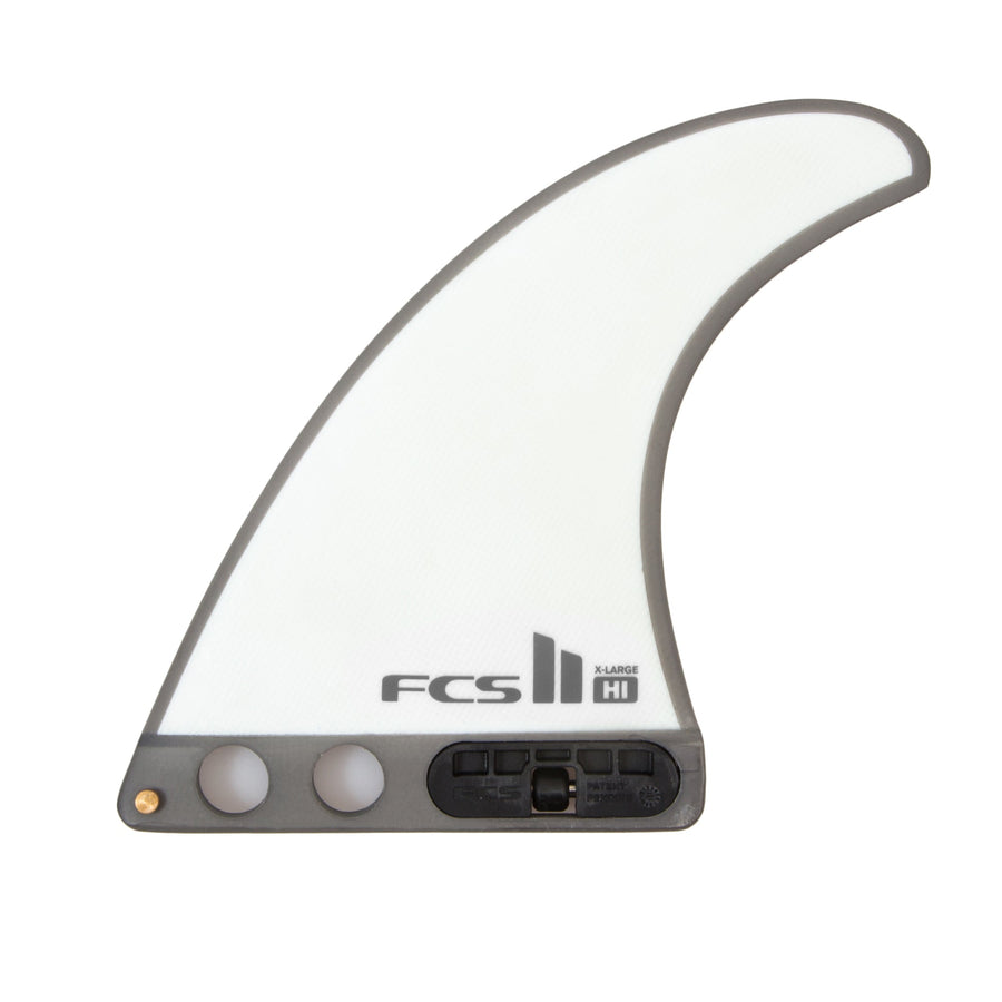 FCS II Harley Longboard Tri Fin Set - Cool Grey