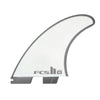 FCS II Harley Longboard Tri Fin Set - Cool Grey