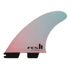 FCS II Sky Brown Tri Fin Set