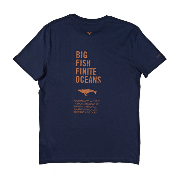 Navy Whale Trust T-Shirt
