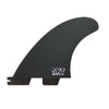 FCS II Sky Brown Tri Fin Set