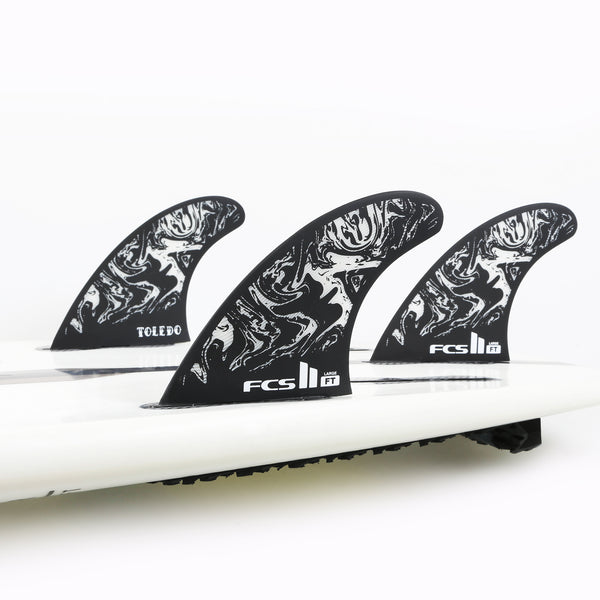 FCS II Filipe Toledo Tri Fin Set