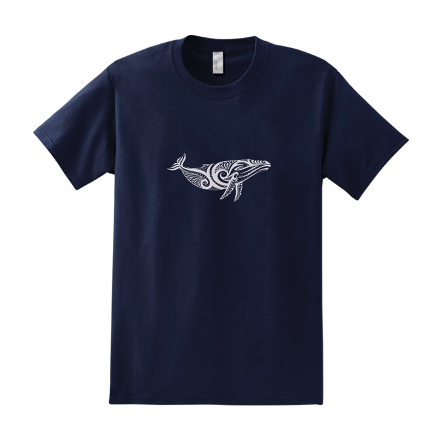 Whale Trust blue Shirt
